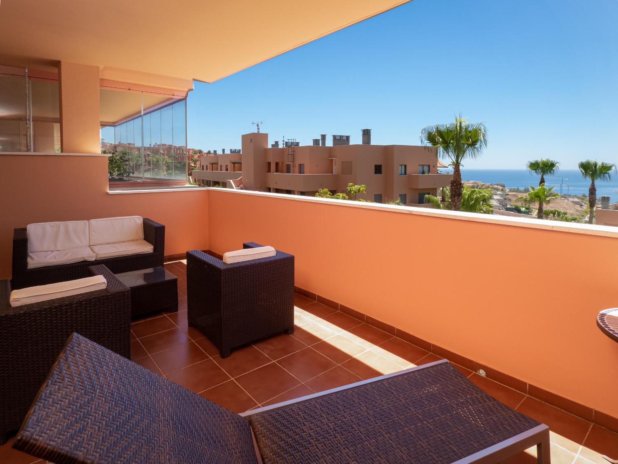2055-Superb 2Bedrooms Apt, Gibraltar And Sea View Manilva Extérieur photo